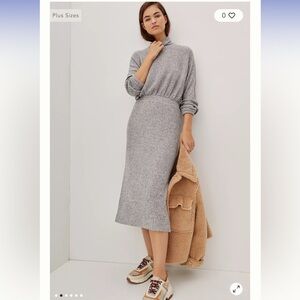 Saturday Sunday Grey Sweater Dress